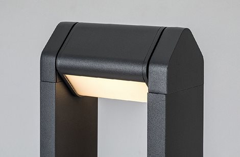 77104 Medna venkovní stojací lampa 1x8 W černá 4