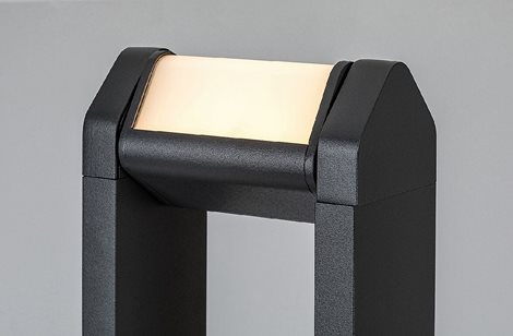 77104 Medna venkovní stojací lampa 1x8 W černá 7