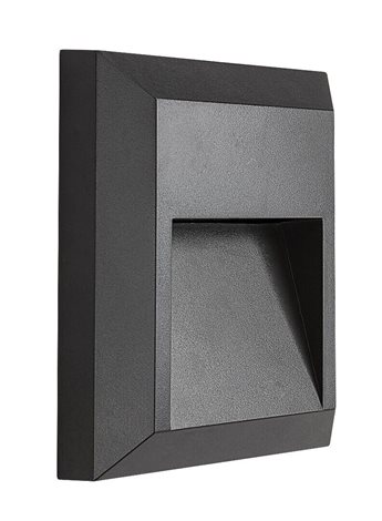 77105 Trento venkovní nástěnné svítidlo 1x4 W antracitová 4