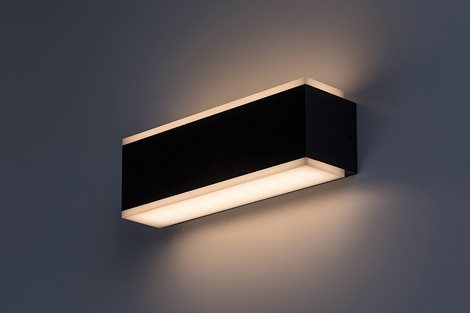 77114 Venkovní nástěnné svítidlo MATARO efektní LED 12W/950lm 3000K IP54 černá 5