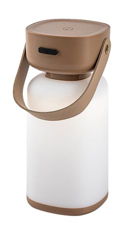 77143 LED Venkovní stmívatelná dotyková nabíjecí stolní lampa FUNES LED/3W/5V IP44 hnědá 2