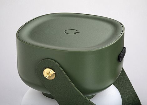 77144 Přenosné stolní svítidlo FUNES V190mm LED 3W/120lm 2800+4000+6500K IP44 zelená 5