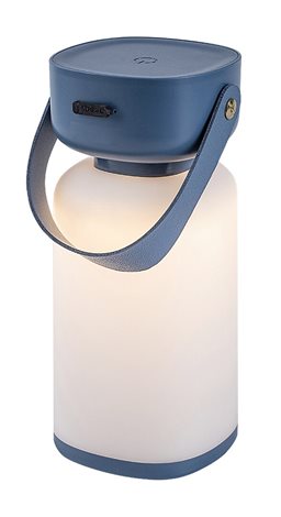 77145 LED Venkovní stmívatelná dotyková nabíjecí stolní lampa FUNES LED/3W/5V IP44 modrá 2