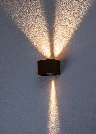 77169 Venkovní nástěnné svítidlo HALLSTATT LED 10W/320lm 3000K IP54 hnědá 12
