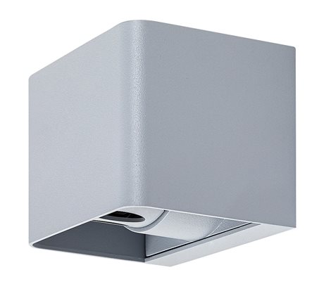 77170 Venkovní nástěnné svítidlo HALLSTATT LED 10W/360lm 3000K IP54 šedá 1