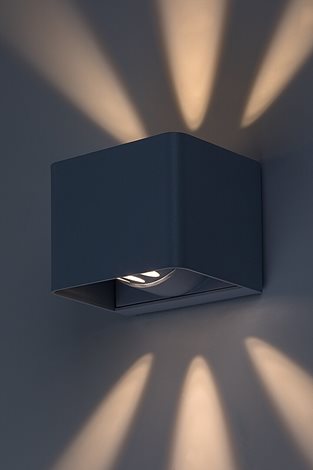 77170 Venkovní nástěnné svítidlo HALLSTATT LED 10W/360lm 3000K IP54 šedá 7