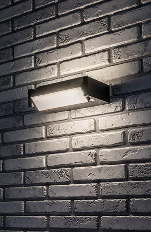 77185 Venkovní nástěnné svítidlo CUBBINGTON LED 18W/1460lm 4000K IP54 černá 10