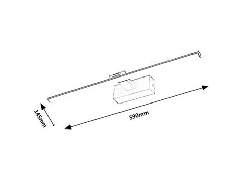 78002 LED Obrazové svítidlo LED/12W/230V 3000K 59 cm 7