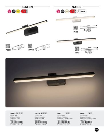 78002 LED Obrazové svítidlo LED/12W/230V 3000K 59 cm 9