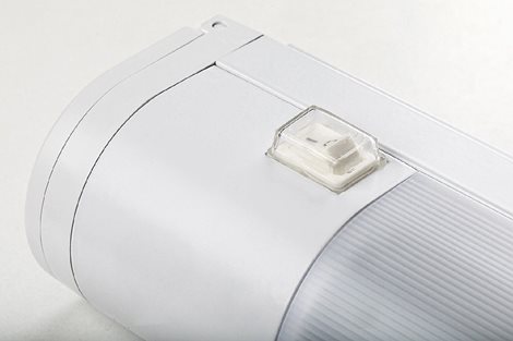 78027 LED Podlinkové svítidlo  se zásuvkou DUDDU LED/17W/230V 4000K IP44 bílá 57 cm 3