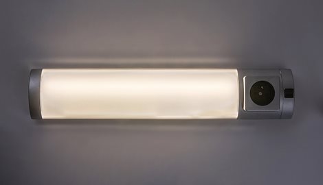 78038 Podlinkové svítidlo se zásuvkou SOFT2E LED 5W 230V 4000K 45 cm IP20 stříbrná 4