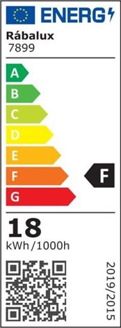7899 LED Stropní svítidlo LED/18W/230V 3000-6000K IP44 černá 12
