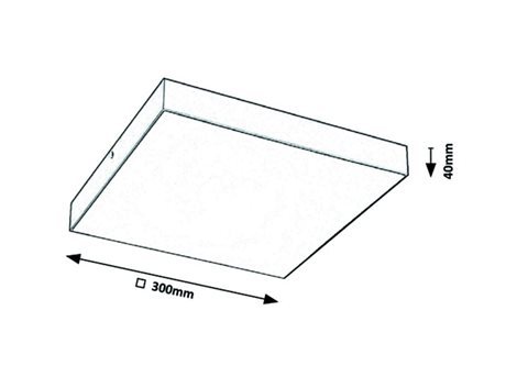 7900 LED Stropní svítidlo Tartu LED/24W/230V 3000-6000K IP44 černá 4