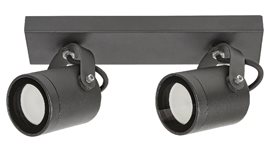 7930 Venkovní nástěnné bodové svítidlo ELVA 2xGU10/35W/230V IP44