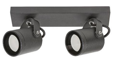 7930 Venkovní nástěnné bodové svítidlo ELVA 2xGU10/35W/230V IP44 1