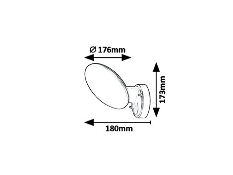 8134 LED Venkovní nástěnné svítidlo LED/12W/230V IP54 3