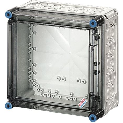 Mi 0220 Prázdná rozvodnice s odklápěcím průhledným víkem IP 65, vnější rozměry (š-v-h) 300 1