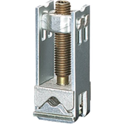 KS 240/12 Svorka na přímé připojení na přípojnice pro pasovinu Cu 12x5 / 12x10mm silnou. V 1