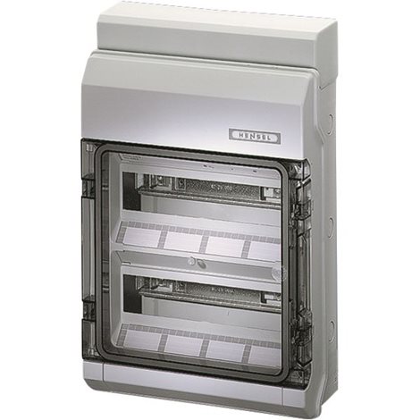 KV 2524 Jističová rozvodnice s kabelovým vstupem IP 54. Prostor na 24 modulů ve 2 řadách.  1