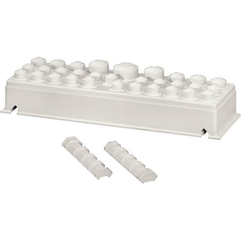 FP FG 331 Příruba s vývodkami pro stěnu velikosti 3  22x 6-13mm, 6x 9-17mm, 2x 8-23mm, 1x  1