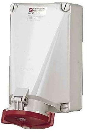 MN-143 nást.zásuvka 5x125A 6h 400V IP67