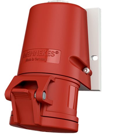 MN-27002 Zásuvka nástěnná 16A 4P 400V IP44 6h