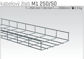 Merkur žlab 250/50 žárový zinek