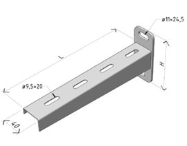 Nosník žlabu LINEAR NL 260 