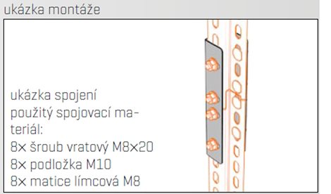 Spojka stojny prostorové SSPM 