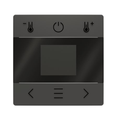 2CHT910400A4237 Kryt pro termostat s BT/ABB-free@home WL; Zoni®; matná černá 1