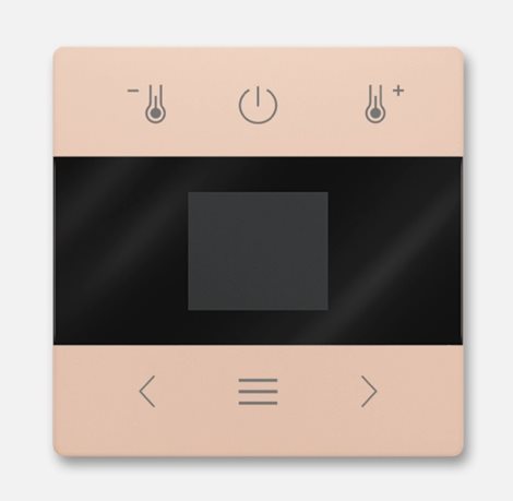 2CHT910400A4242 Kryt pro termostat s BT/ABB-free@home WL; Zoni®; pudrová
