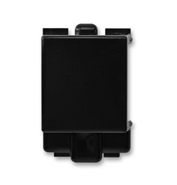 2CHX291000A4509 Záslepka pro zásuvku komunikační černá (1116412-2)
