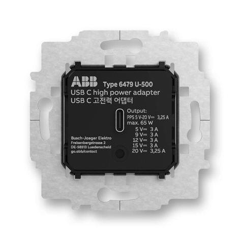 2CKA006400A0437 Přístroj nabíjecí USB-C, 65 W 1