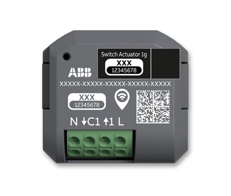 2CKA006710A0034 Aktor spínací, 1nás., f@h WL s Bluetooth, vestavný