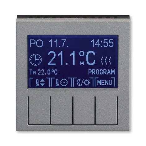 3292H-A10301 69 Termostat univerzální programovatelný (ovládací jednotka)