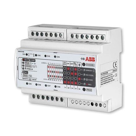 3299-81408 Přijímač RF spínací, 8násobný, řadový, 868 MHz