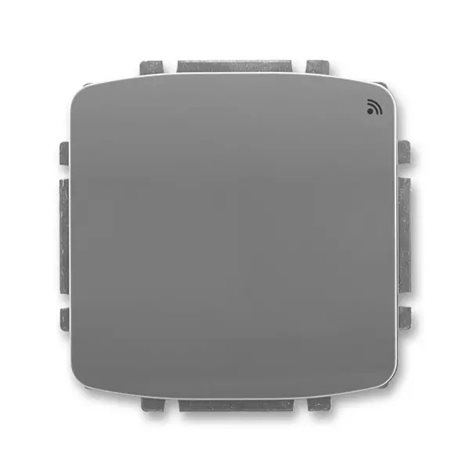 3299A-A23108 S2 Spínač s krátkocestným ovladačem, s přijímačem RF signálu, 868 MHz; kouřová šedá 1