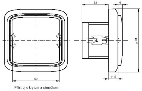 3299A-A23108 S2 Spínač s krátkocestným ovladačem, s přijímačem RF signálu, 868 MHz; kouřová šedá 2