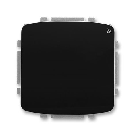 3299A-A23108 N Spínač s krátkocestným ovladačem, s přijímačem RF signálu, 868 MHz; černá