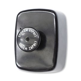35363-10 Spínač trojpólový stiskací, 25 A, 400 V, IP30, nástěnný
