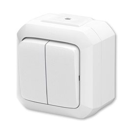 3558N-C52510 B Přepínač střídavý dvojitý, řazení 6+6, IP54