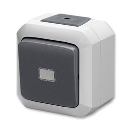 3558N-C86511 S Ovládač přepínací s průzorem, řazení 6/0, IP 54