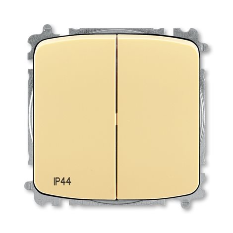 3559A-A05940 D Přepínač sériový, s krytem, řazení 5, IP44, bezšroubové svorky; béžová