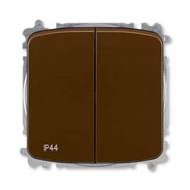 3559A-A05940 H Přepínač sériový, s krytem, řazení 5, IP44, bezšroubové svorky; hnědá