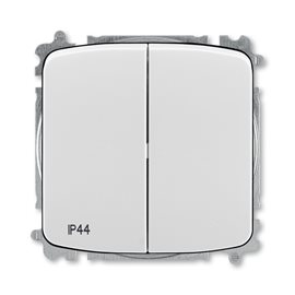 3559A-A05940 S Přepínač sériový, s krytem, řazení 5, IP44, bezšroubové svorky; šedá