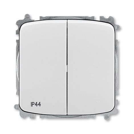 3559A-A05940 S Přepínač sériový, s krytem, řazení 5, IP44, bezšroubové svorky; šedá