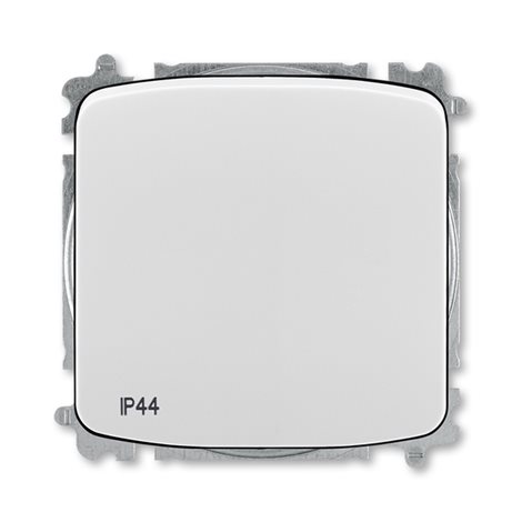 3559A-A07940 S Přepínač křížový, s krytem, řazení 7, IP44, bezšroubové svorky; šedá