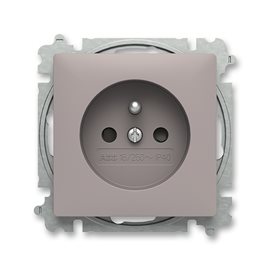 6619T-A06657 244 Zásuvka jednonásobná, s clonkami