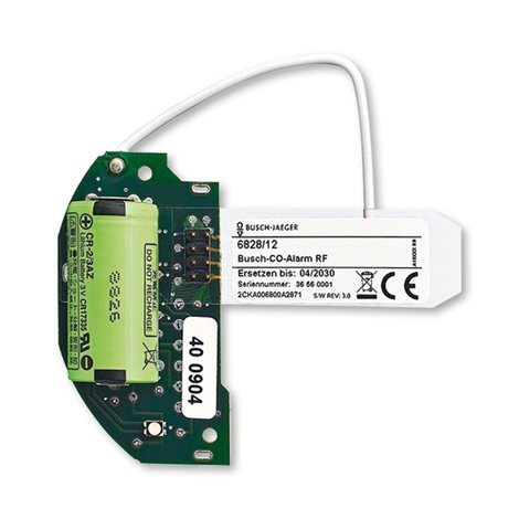 6828/12-500 Modul bezdrátový RF Busch-CO Alarm