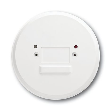 6800-0-2515 Přístroj relé s RF přijímačem Busch-Rauchalarm® ProfessionalLINE